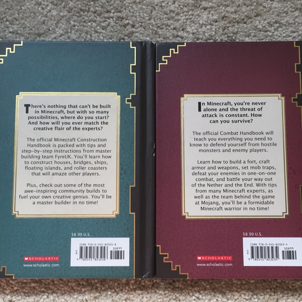 2 Minecraft Handbooks - Picture 2 of 3